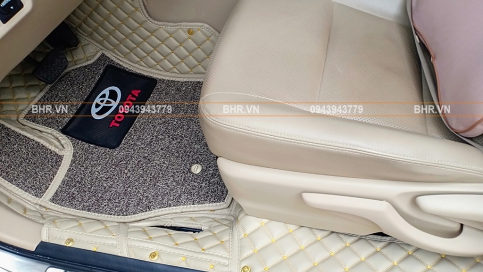 Thảm lót sàn ô tô 5D 6D Toyota Venza 2009 - 2015 mẫu mới nhất, giá gốc tại xưởng